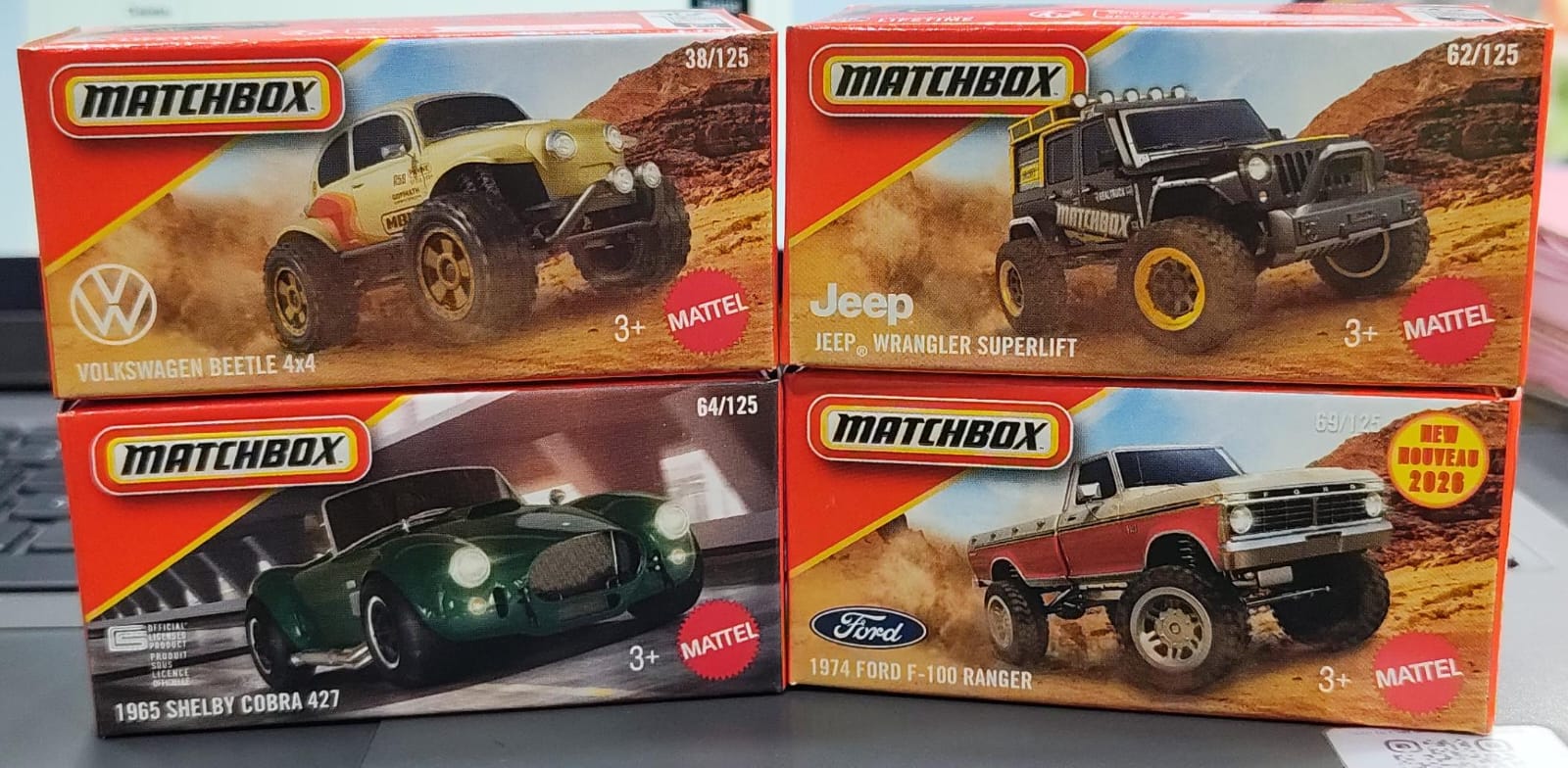 Matchbox Mainline - Combo Pack of 4 Cars - DNK70 - 005