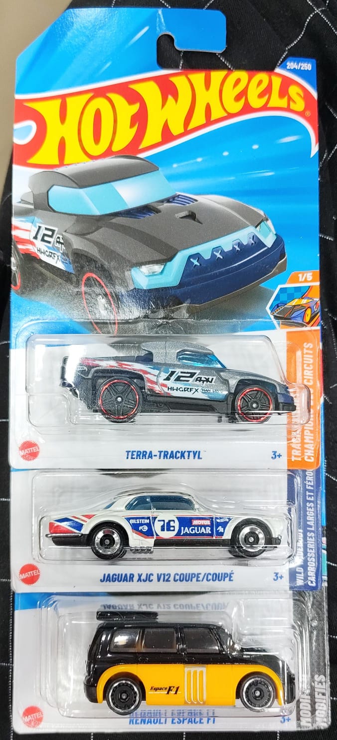 Hot Wheels Mainline - Combo Pack of 3 Cars - P Case & N Case Combo - Long Card (0)