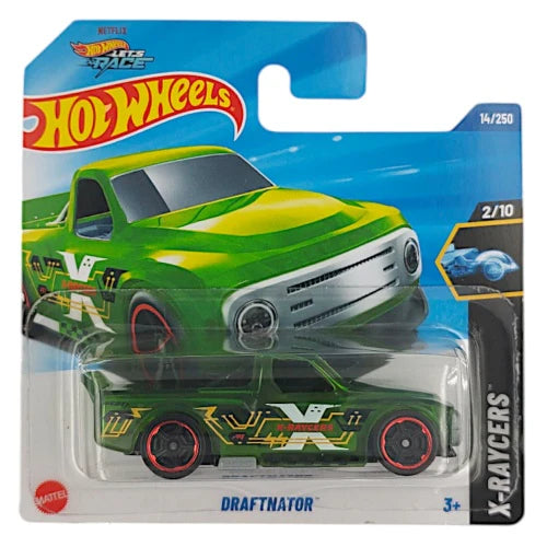 Hot Wheels Imported Premium - B Case - Draftnator - HW X-Raycers - Long Card