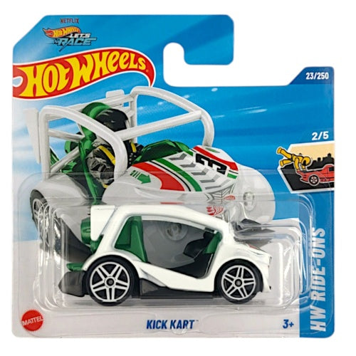 Hot Wheels Mainline - HW RideOns - Kick Kart Long Card - Multicolor
