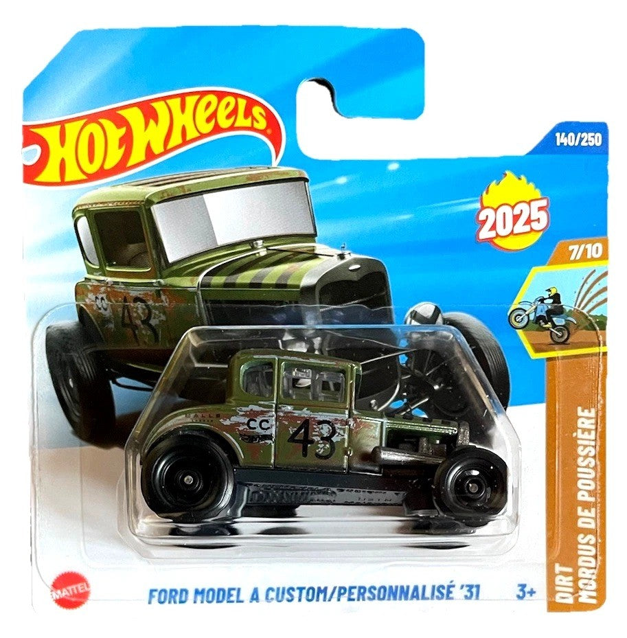 Hot Wheels Mainline - N Case 2025 - Ford Model A Custom / Personnalise 31 - Long Card