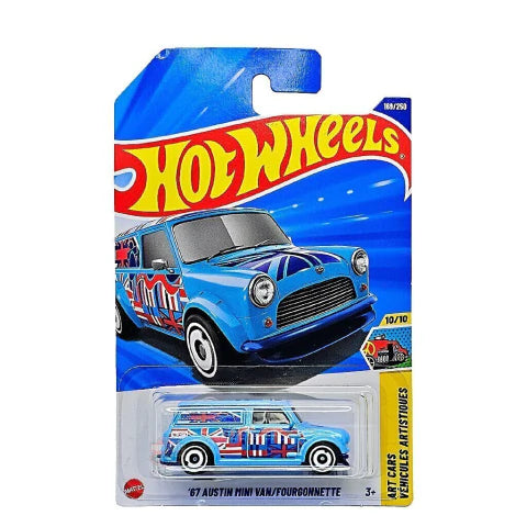 Hot Wheels Mainline - N Case 2025 - 67 Austin Mini Van - Long Card