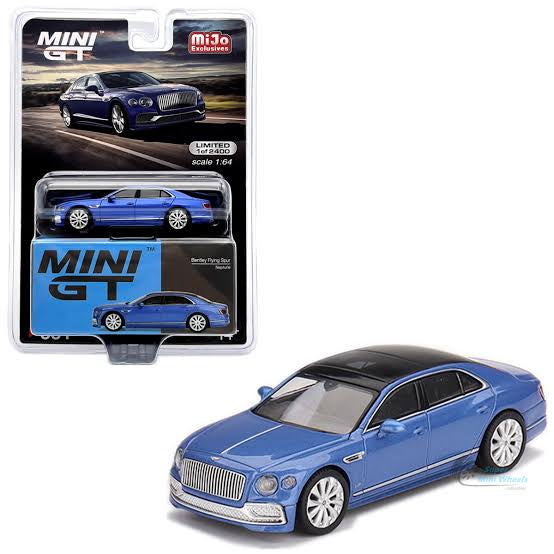 MINI GT #351 Bentley Flying Spur Neptune - Imported Edition – 1:64 Scale Die-Cast Model Car