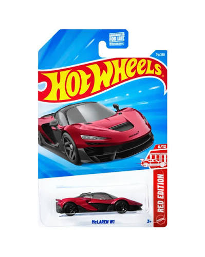 Hot Wheels Imported Premium - Red Edition - McLaren W1