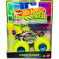 Hot Wheels 2026 - Monster Truck - Glow In The Dark - Podium Crasher - JFX08