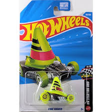 Hot Wheels Mainline - Cone Shaker - Treasure Hunt - JJM04 - Long Card