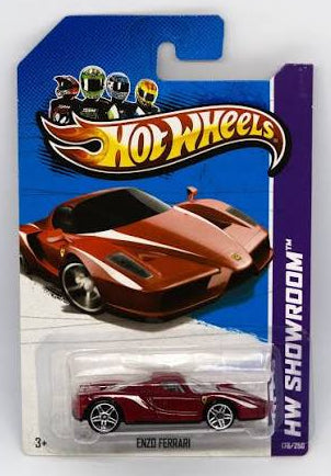 Hot Wheels Imported Premium - HW Showroom - Enzo Ferrari - Red