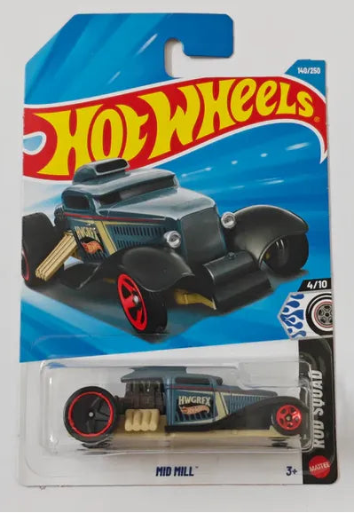 Hot Wheels Mainline Imported Premium - F Case 2026 - Long Card - Mid Mill