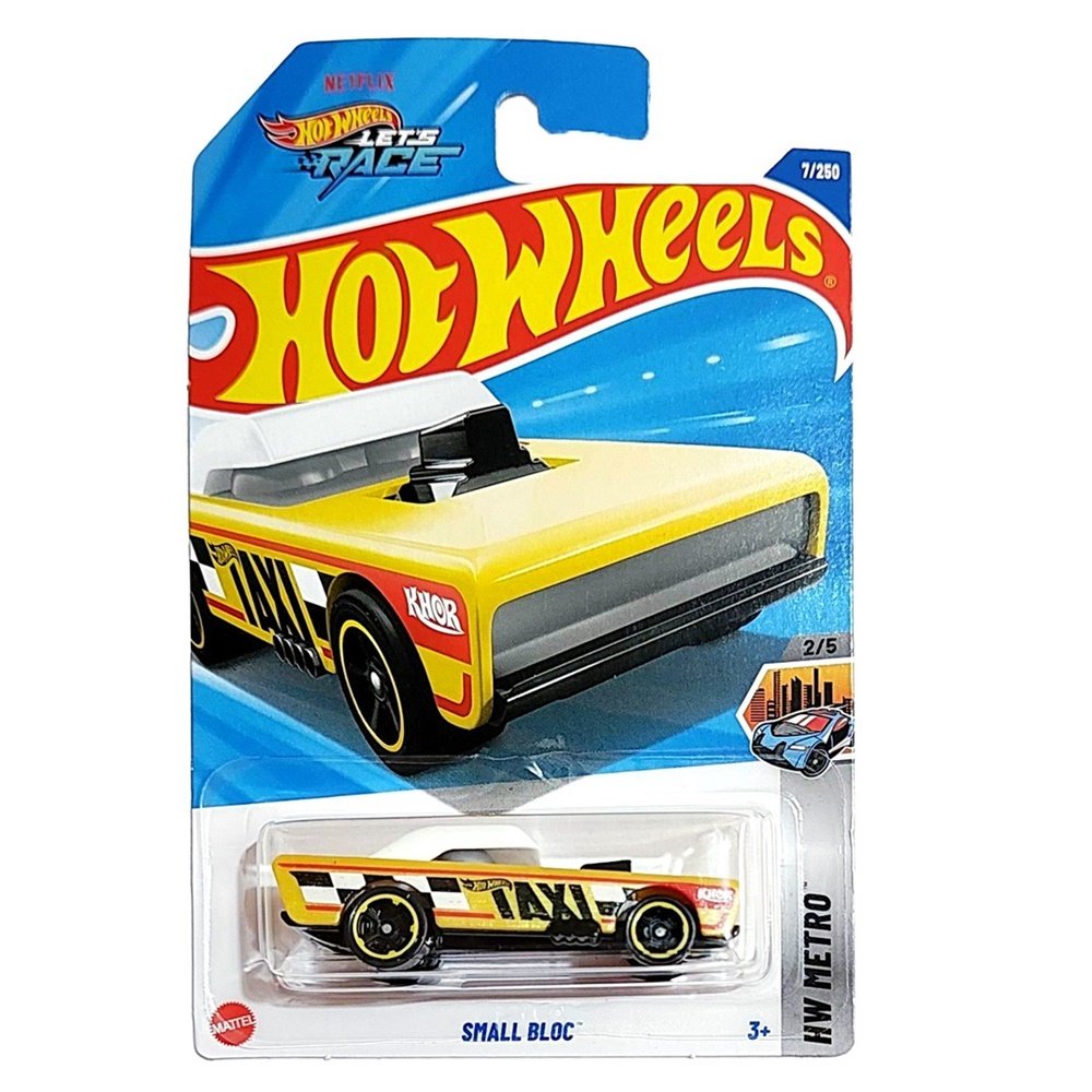 Hot Wheels Imported Premium - B Case - Small Bloc - HW Metro - Long Card