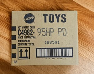 Hot Wheels P Case 2025 – Factory Sealed 72-Car Box – India Edition – Brand New
