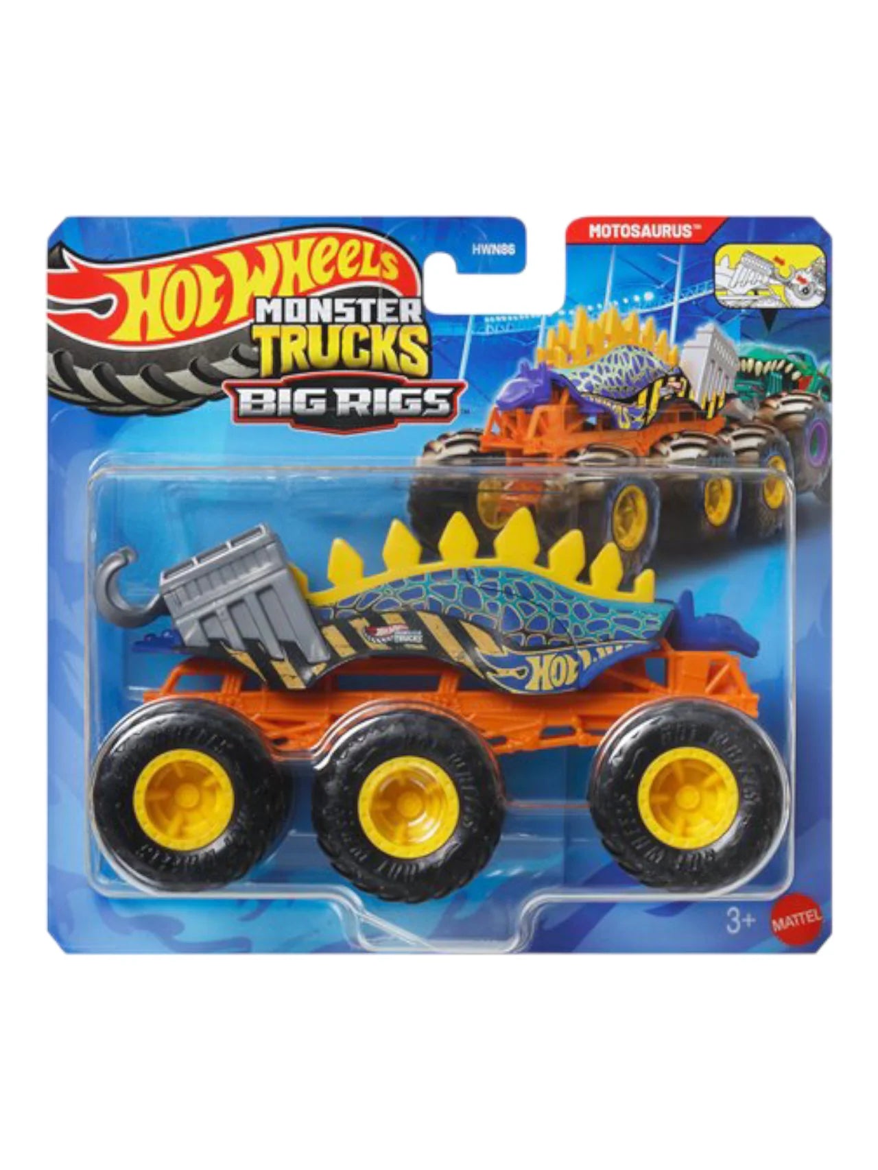 Hot Wheels Big Rigs - Motosaurus - HWN86 - JCH43