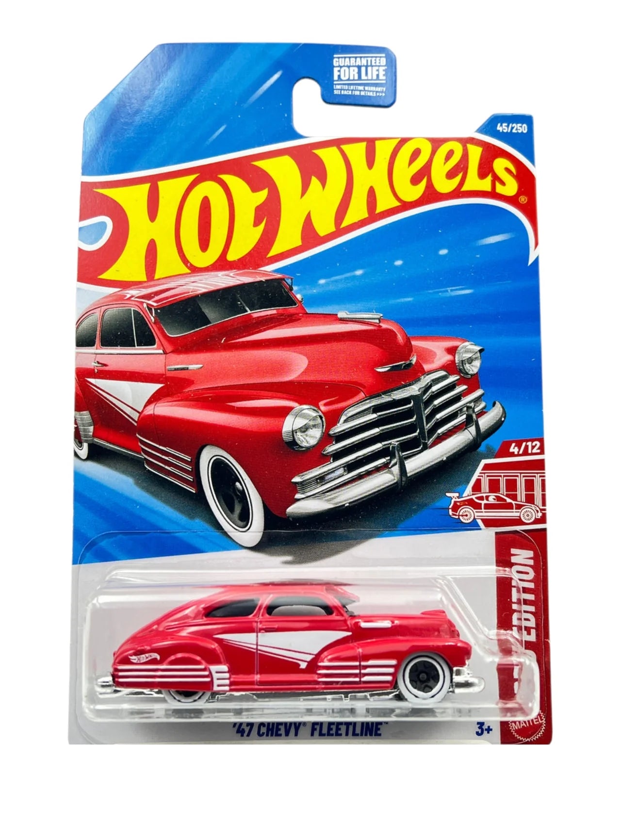 Hot Wheels Imported Premium - Red Edition - 47 Chevy Fleetline