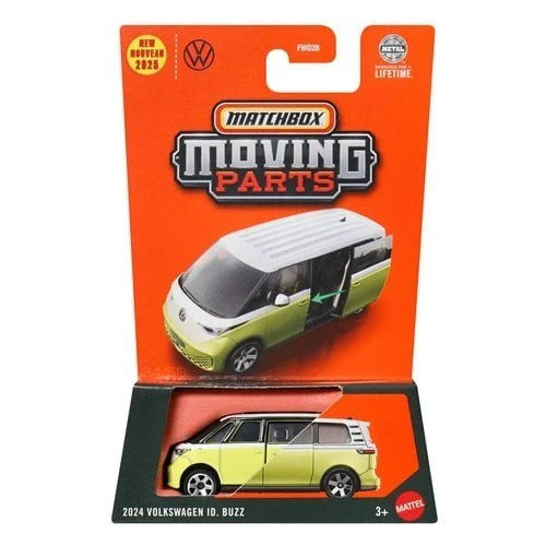 Matchbox Moving Parts 2025 - Pack of 2 Pcs - Lamborghini Huracan Sterrato & 2024 Volkswagen ID Buzz - FWD28 - 95AH