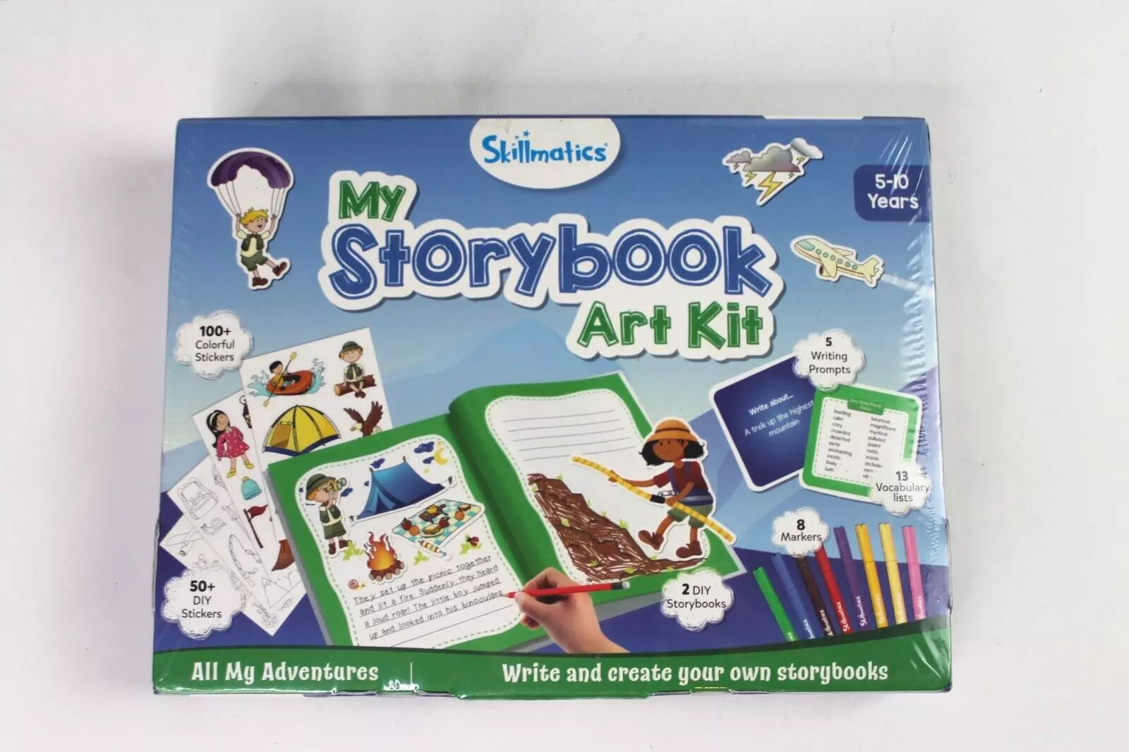 Skillmatics Storybook Art Kit - All My Adventures Art Kit for Kids