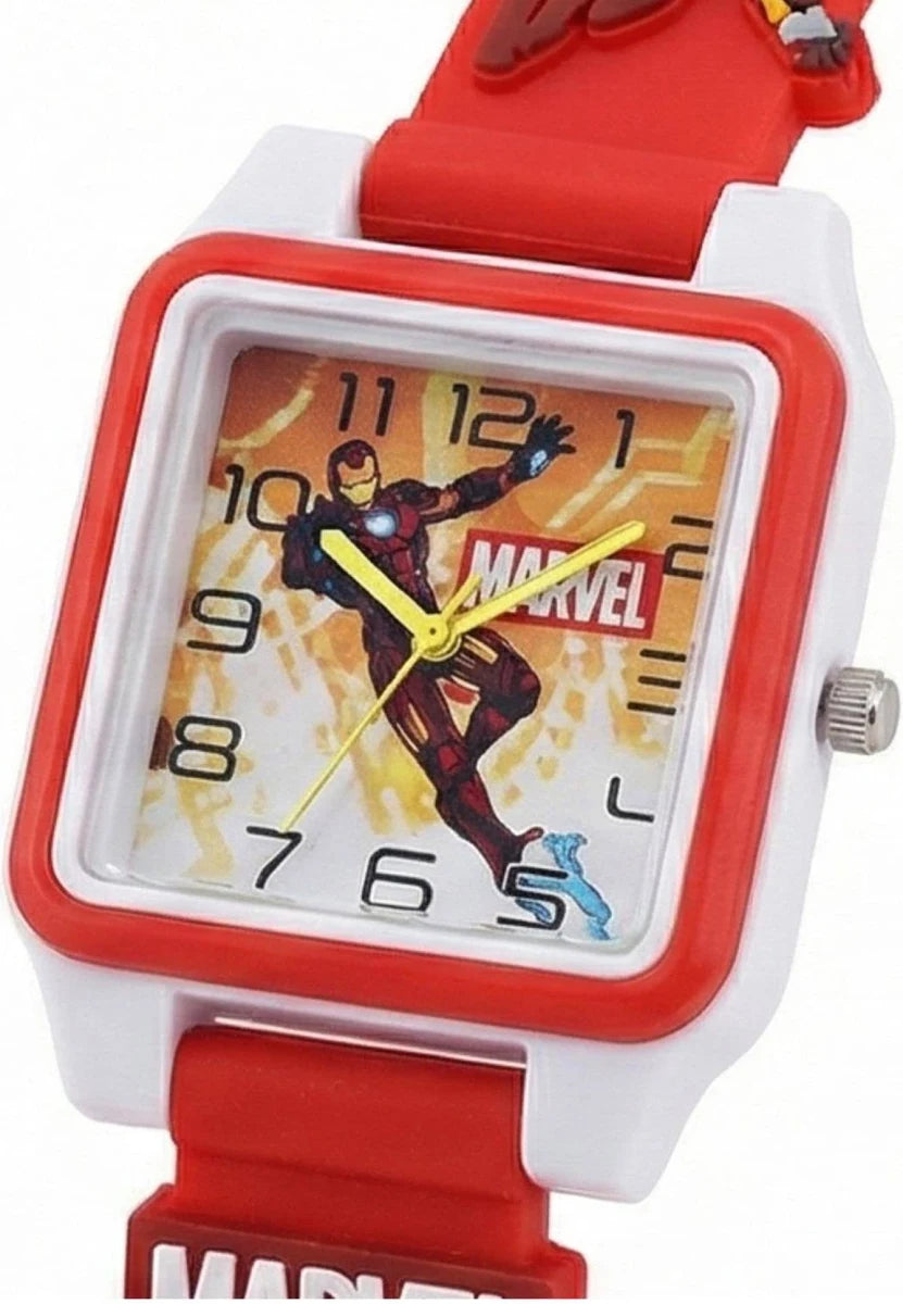 Spiky Disney Edition - Kids Analog Watch - Iron Man - Square