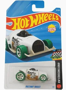 Hot Wheels Mainline Imported Premium - F Case 2026 - Long Card - Instant Boost