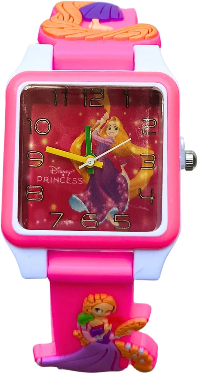 Spiky Disney Edition - Kids Analog Watch - Princess - Square