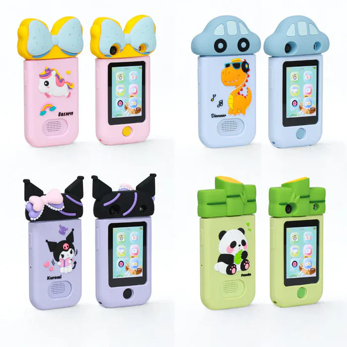 Cots and Cuddles Cute Animal Design Kids Smartphone Toy Cell Phone for Kids - Multicolor