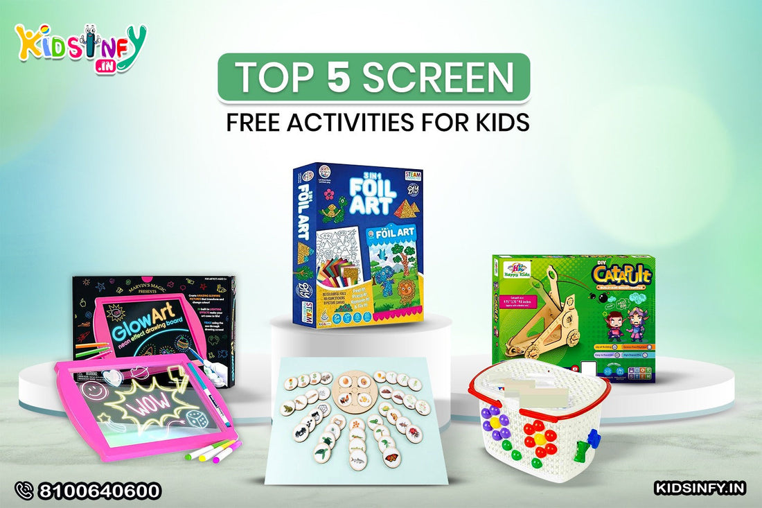 5 Screen-Free Activities to Keep Your Child Engaged