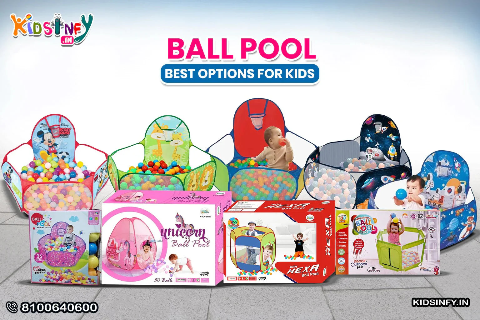 🎉 Best Ball Pool Options for Kids – Fun, Safe, and Colorful Play!