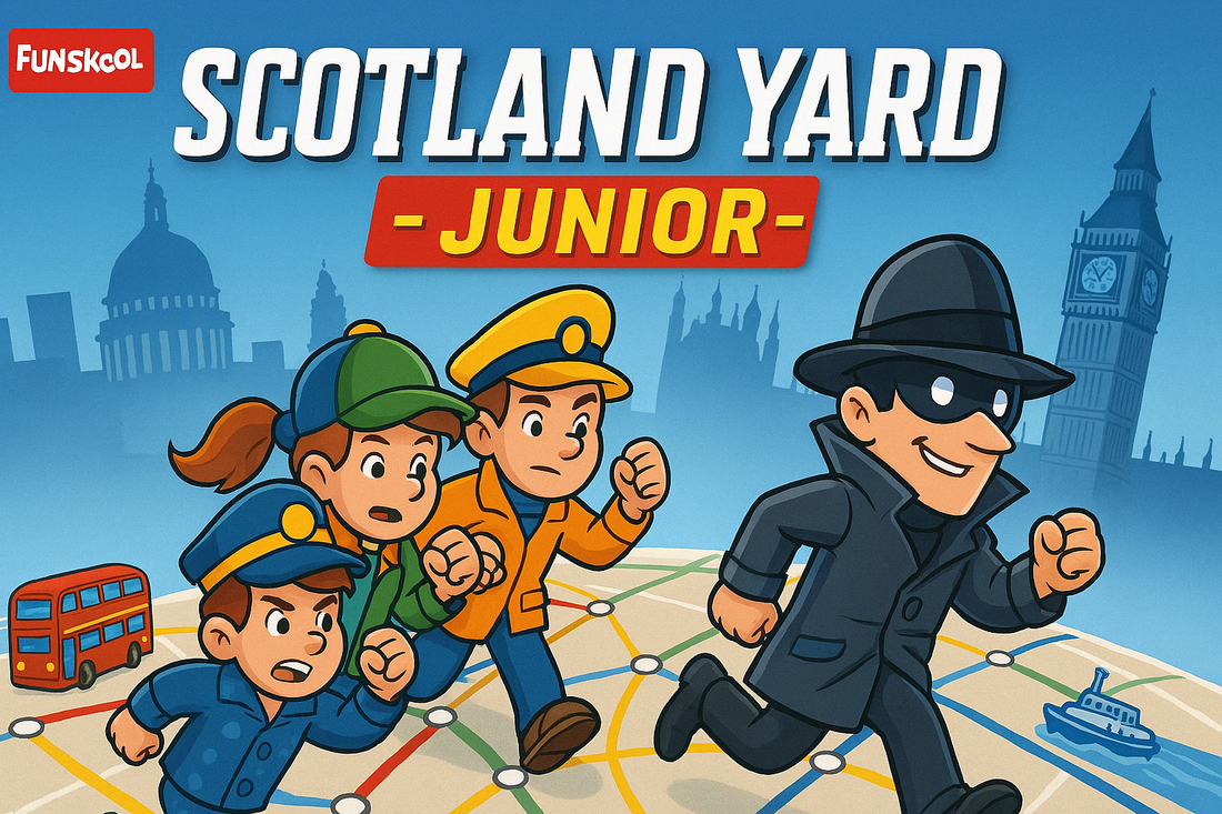 Board Game Spotlight: Scotland Yard Junior – Fun, Strategy & Suspense!