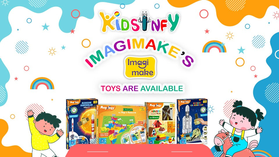 Imagimake's Universe of Creativity: Exploring Art Crafts, Hobby Kits, Board Games, and Puzzles at Kidsinfy.in