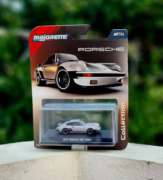 Majorette - Combo Pack of 2 Cars : 1985 Chevrolet Camaro & 1975 Porsche 930 Turbo - Collector Edition