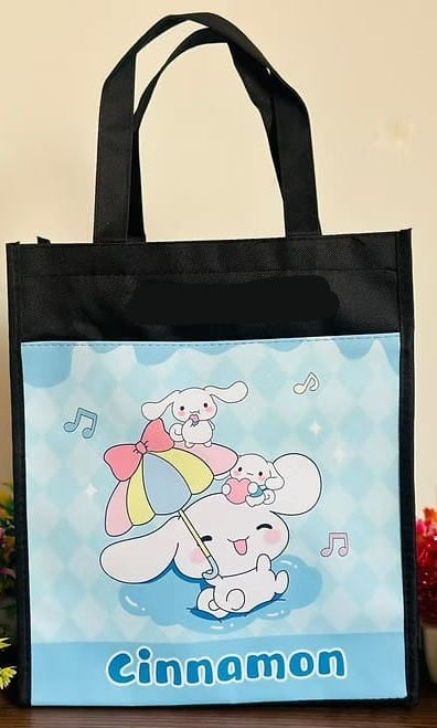 Kawai Kids Multi purpose Hand bag | Tote bag - Multicolor