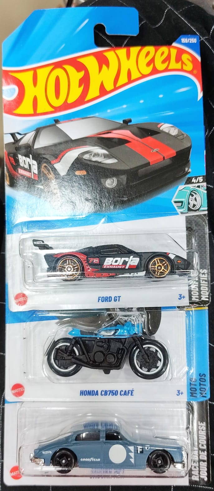 Hot Wheels Mainline - Combo Pack of 3 Cars - P Case & N Case Combo - Long Card (0)