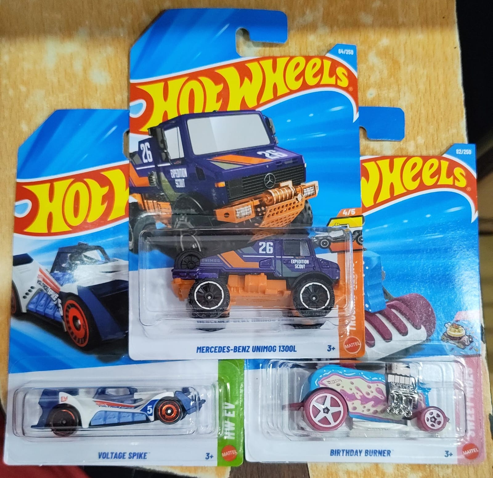 Hot Wheels Mainline - D Case 2026 - Combo Pack of 3 Cars