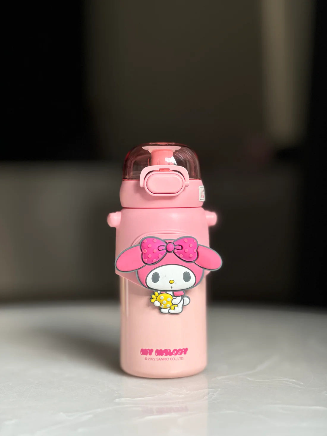 Sanrio Kuromi & Friends Steel Kawaii Bottle (460 Ml) For Kids