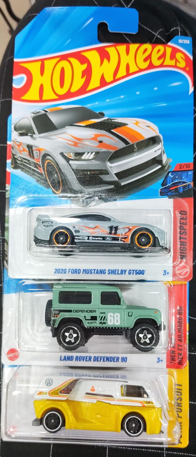 Hot Wheels Mainline - Combo Pack of 3 Cars - A Case 2026 - Long Card (2)