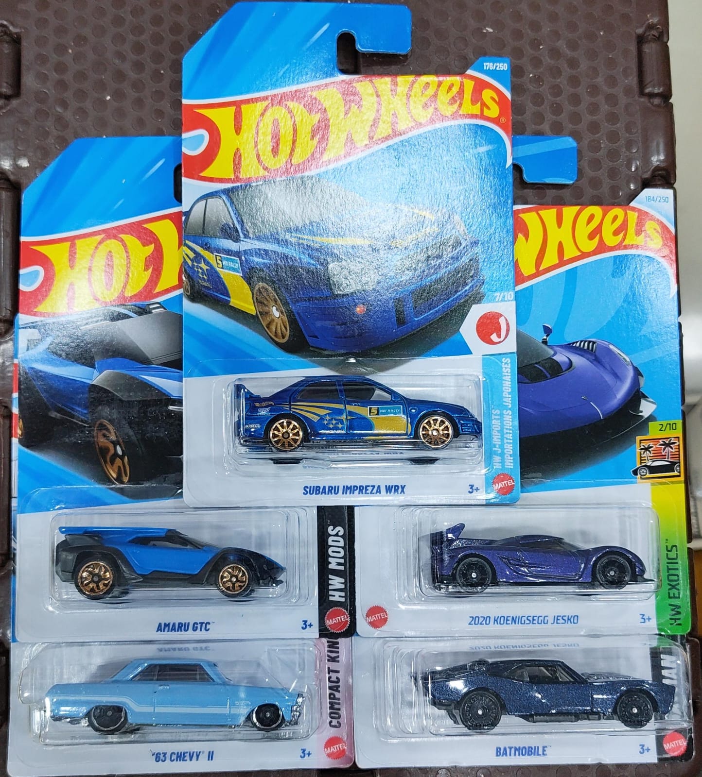 Hot Wheels Mainline - Combo Pack of Mix 5 Cars - K Case 2026
