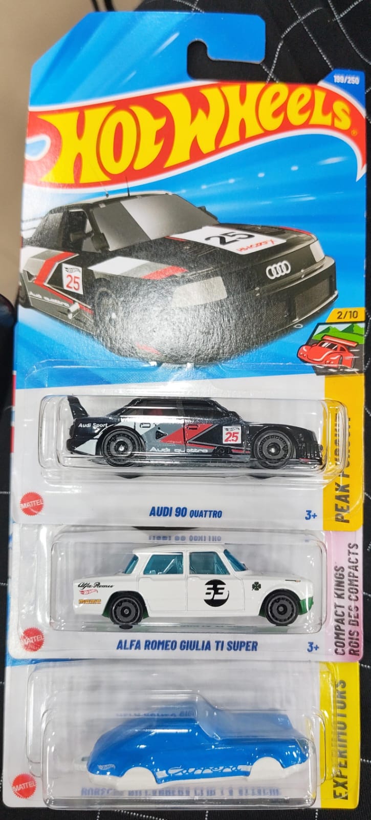 Hot Wheels Mainline - Combo Pack of 3 Cars - A Case 2026 - Long Card (2)