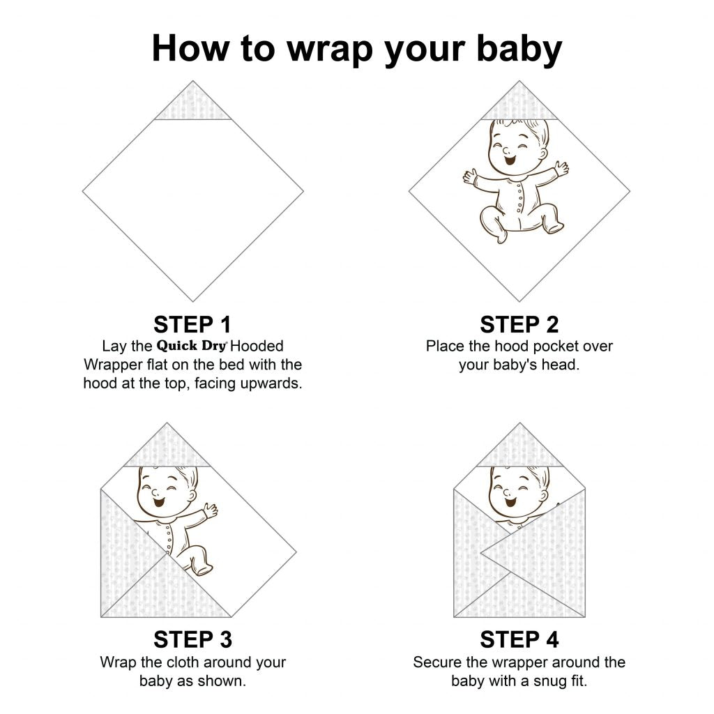 Baby Wrappers: Soft and Comfortable Printed VLR (Pack of 1)