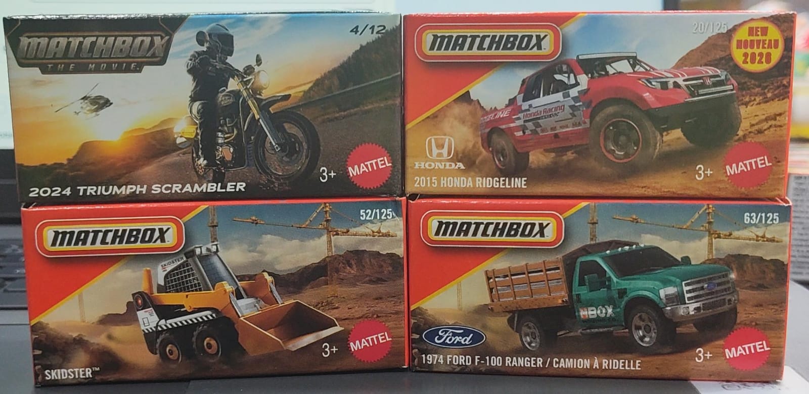 Matchbox Mainline - Combo Pack of 4 Cars - DNK70 - 003