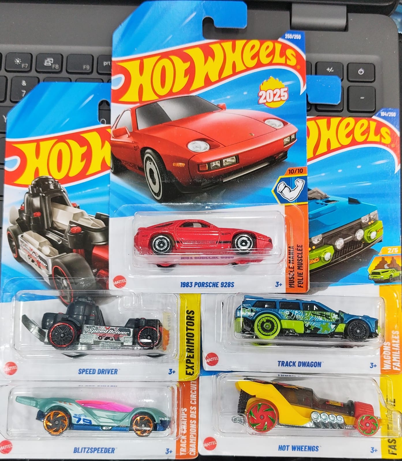Hot Wheels Mainline - Q Case 2025 - Combo Pack of 5 Cars
