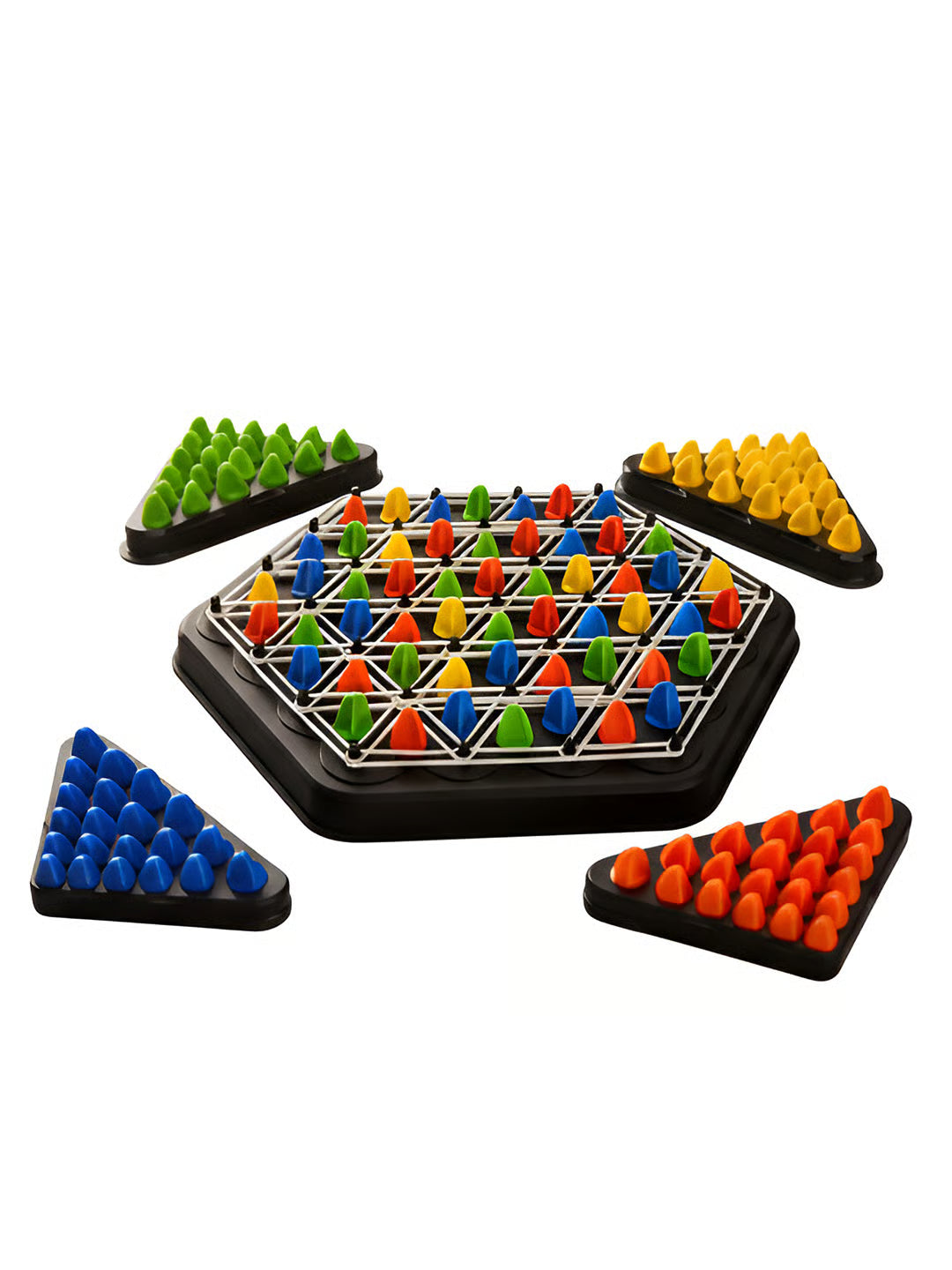 Chain Triangle Chess Game | Strategic Chain Chess Toy | Triangle Chain Chess Board Game | Innovative Triangle Board Game | Perfect Educational Gift for Kids, Teens & Adults