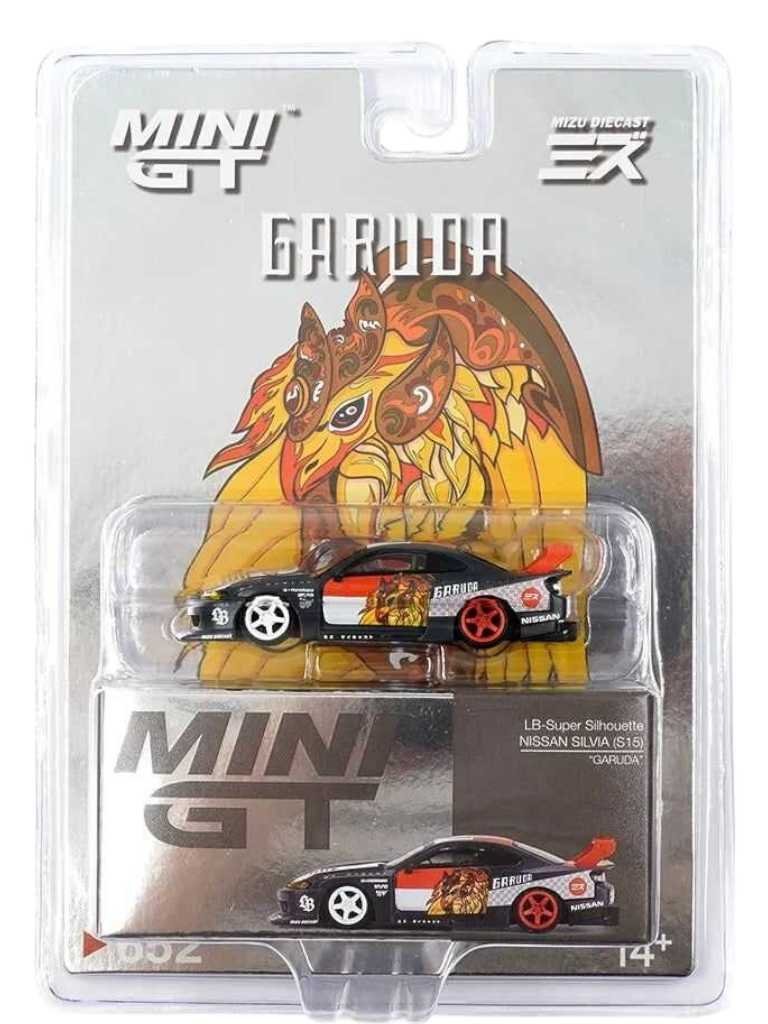 MINI GT #652 Imported Edition - LB-Super Silhoutte Nissan Silvia (S15) - Garuda - Blister Pack
