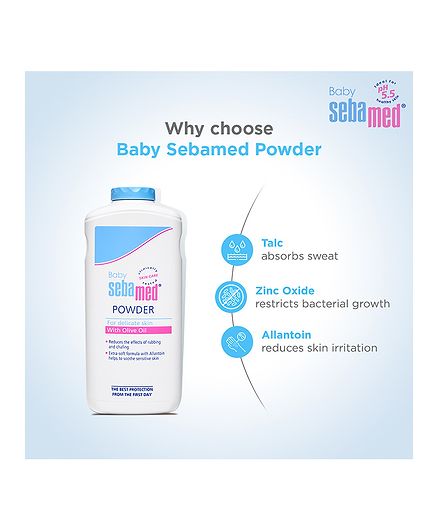 Sebamed Baby Powder With Olive Oil and Allantoin For delicate Skin