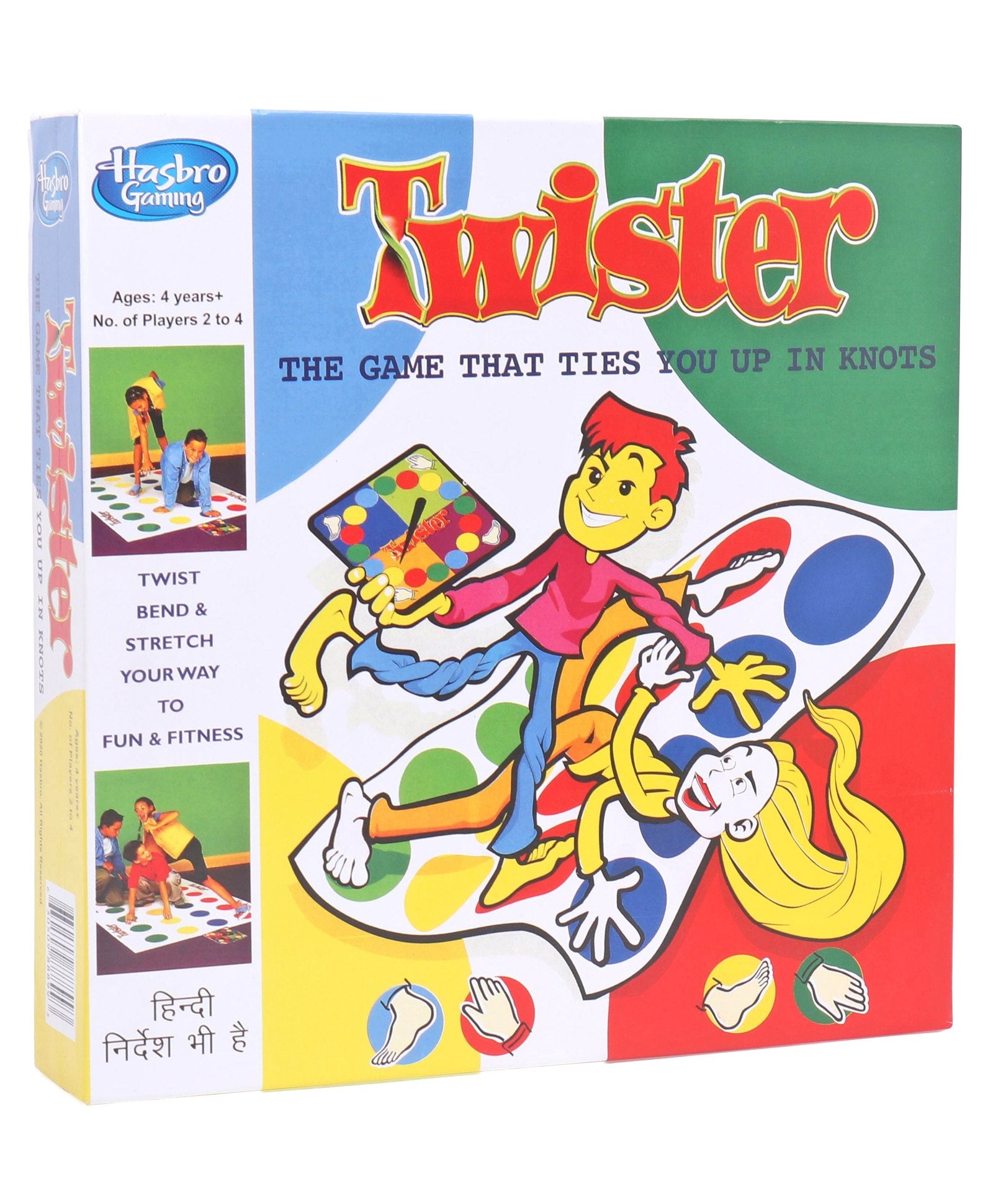 Hasbro Twister Party Game For Family and Kids- Multicolor – Kidsinfy.in