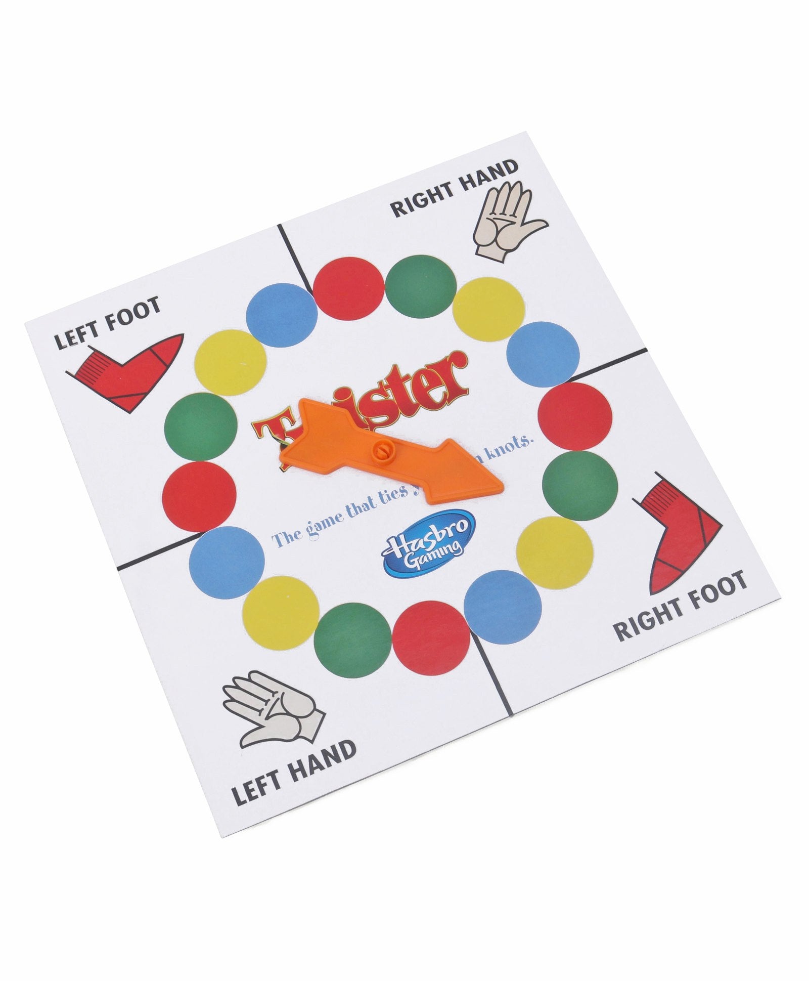 Hasbro Twister Party Game For Family and Kids- Multicolor