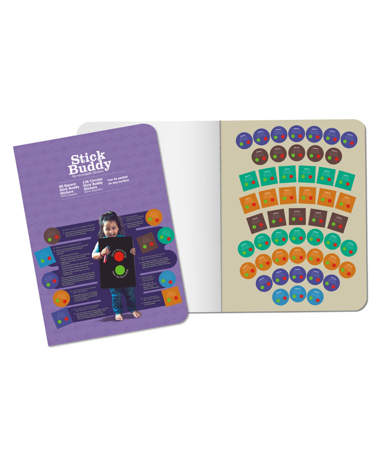 goDiscover Bloom Read and Learn Books with 12 Topics Set of 3 - English