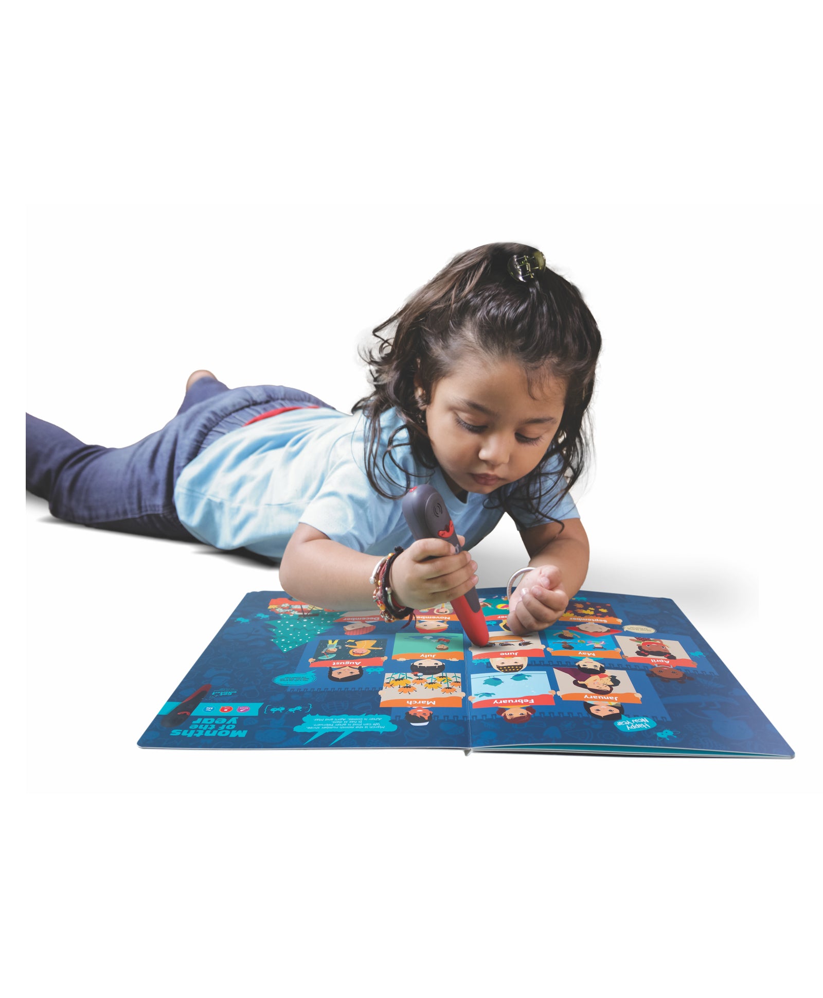 goDiscover Bloom Read and Learn Books with 12 Topics Set of 3 - English