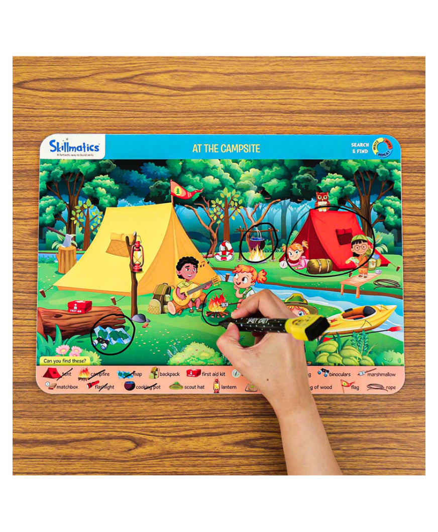 Skillmatics Educational Game - Search and Find Activity Mats for kids