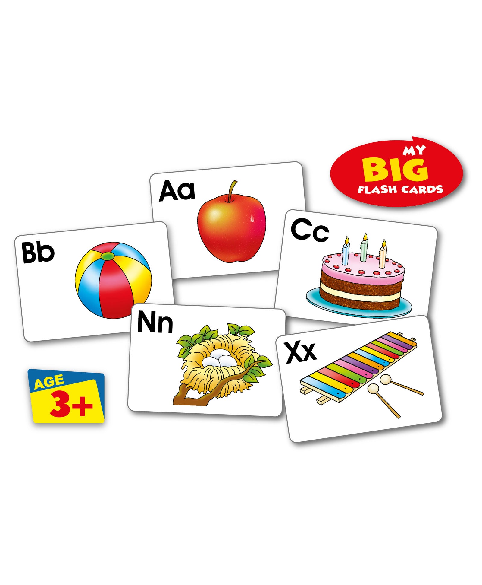 Frank My Big Flash Alphabet Cards 27 Flash Cards Kidsinfy.in
