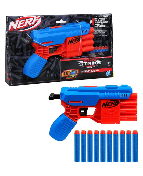 Nerf Alpha Strike Fang QS4 Target Set | Blue Orange