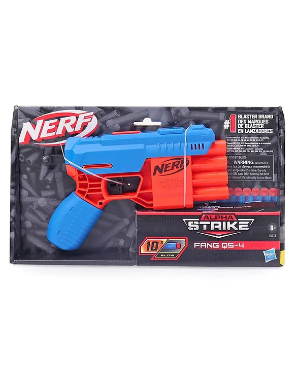 Nerf Alpha Strike Fang QS4 Target Set | Blue Orange
