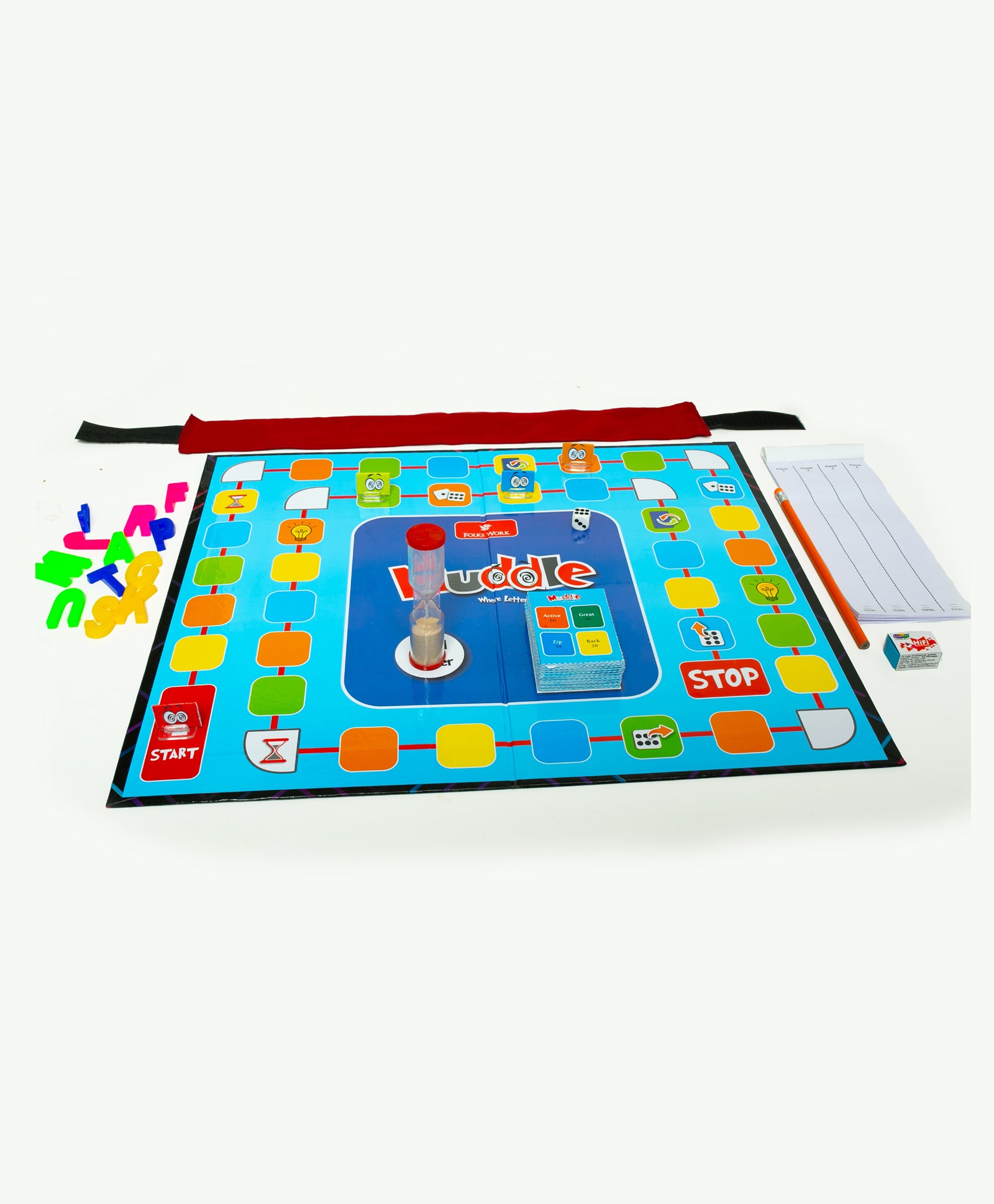 Folks Work Muddle Board Game - Multicolour