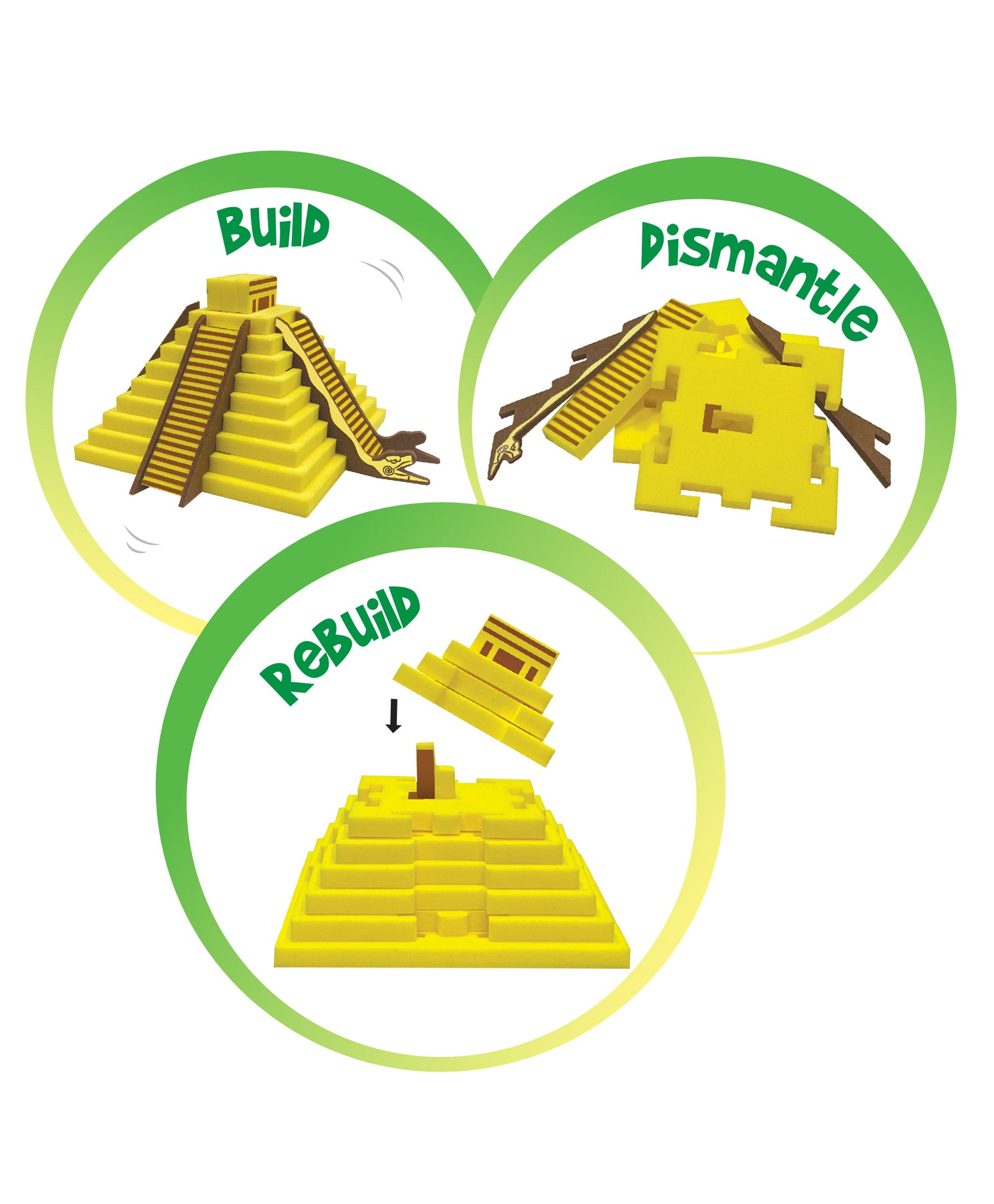 ImagiMake Mapology Monuments of the World Multicolour - 150 Pieces+